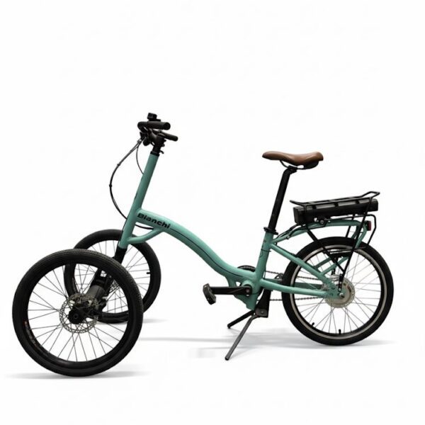 Triciclo Bianchi FICO 3 Ruote – Versione Elettrica Premium